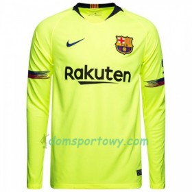 Koszulka FC Barcelona Wyjazdowe Koszulki Piłkarskie 2018-2019 Długi Rękaw